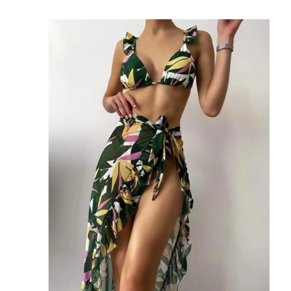 Floral Swim suit - 3 piece